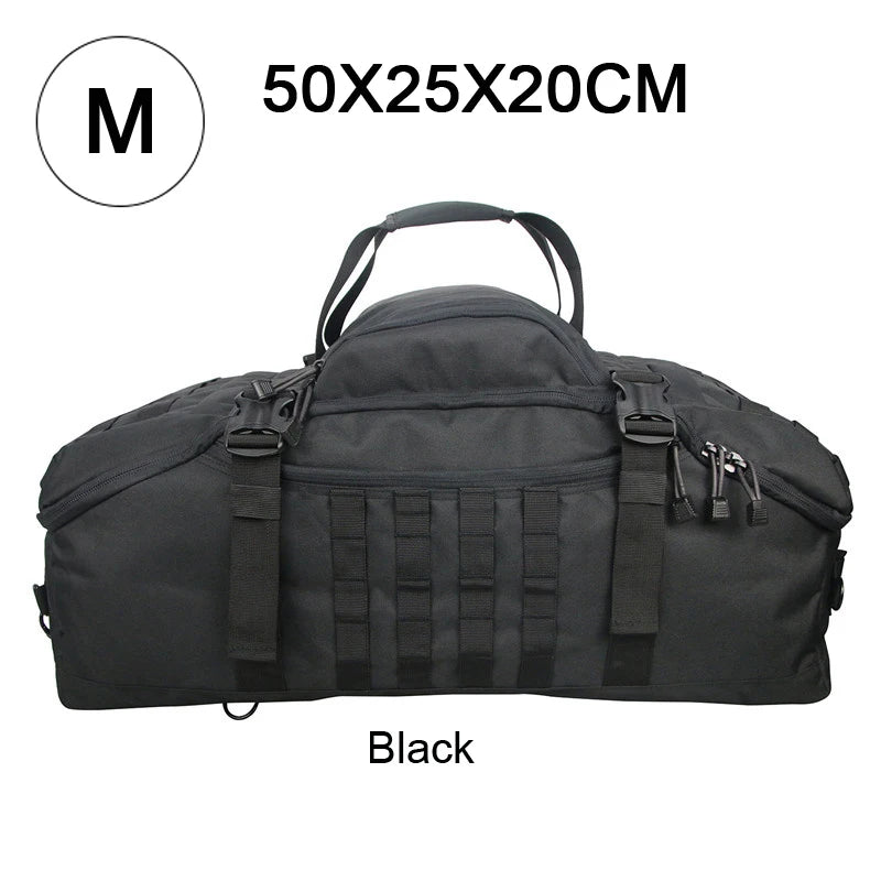 LQARMY Versatile Travel Duffel Bag Waterproof Polyester Weekender