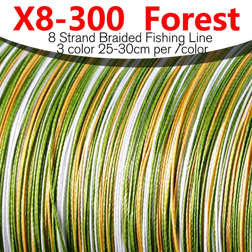 Bakawa Braided PE Fishing Line For Saltwater And Carp Angling