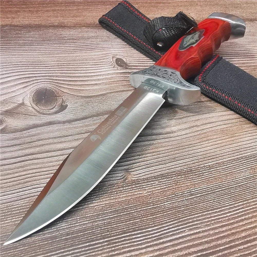 Doom Blade Stainless Steel Fixed Blade Outdoor Survival Knife