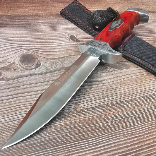 Doom Blade Stainless Steel Fixed Blade Outdoor Survival Knife