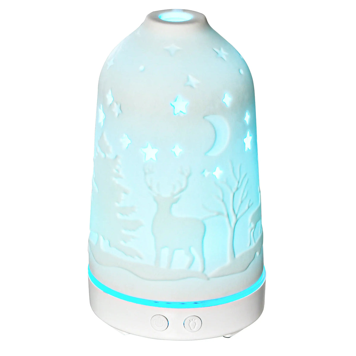 Ultrasonic Aromatherapy Diffuser With Timer And Multicolor Lighting