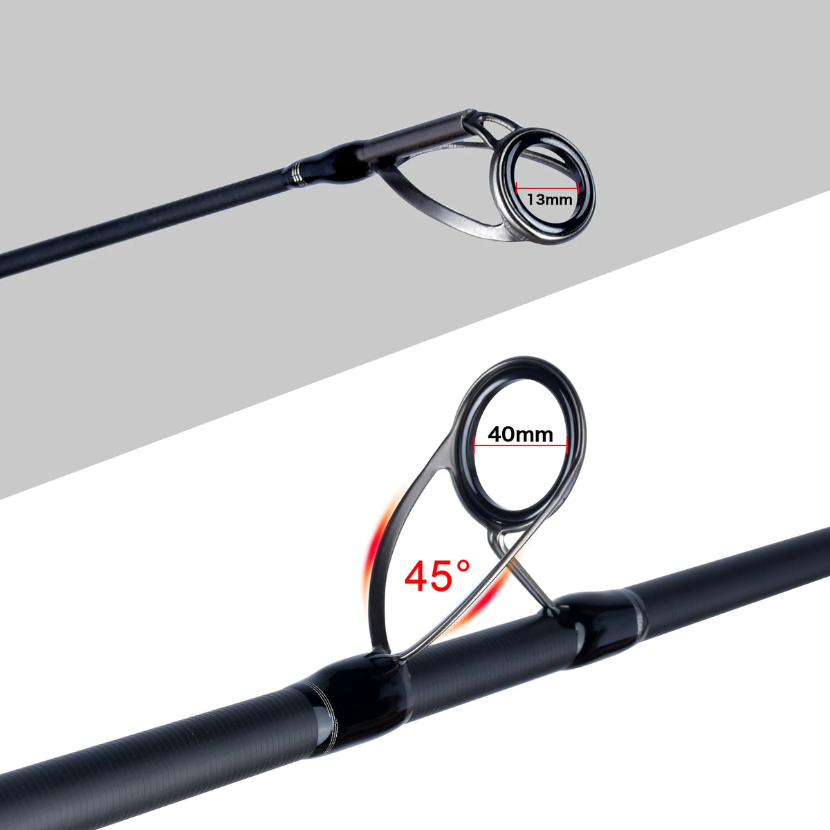 BIUTIFU Bigfish Carbon Carp Surfcasting Fishing Rod for Shore Casting