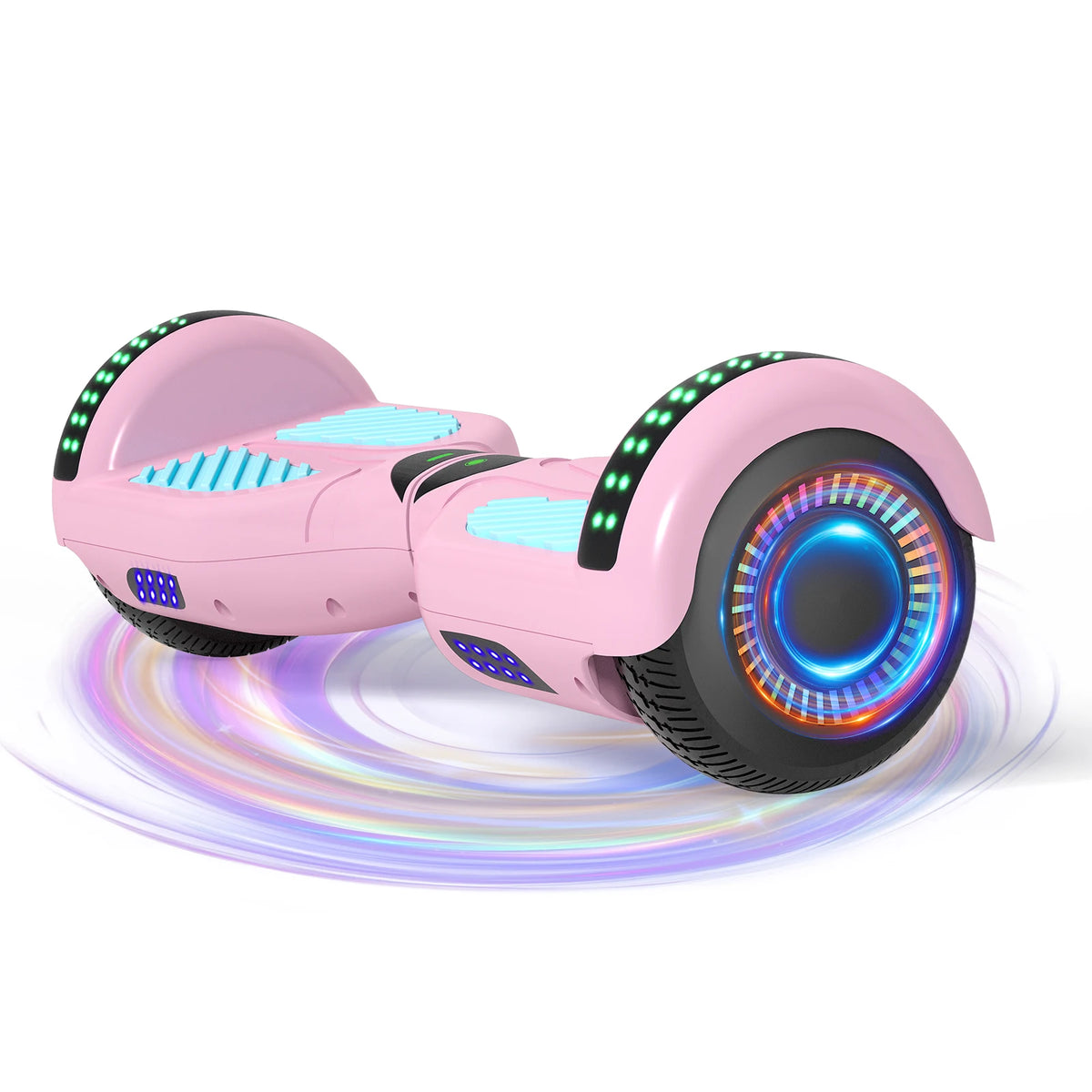 Commugo Self Balancing Hoverboard With Bluetooth Speaker And LED Lights