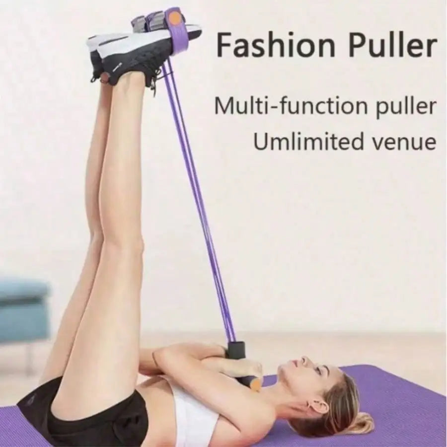 Upgraded Resistance Bands With Comfortable Grip For Home Fitness