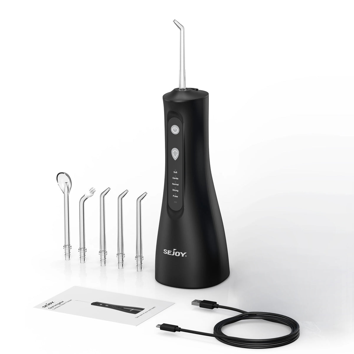 Sejoy Water Flosser Portable Oral Irrigator Teeth Cleaner