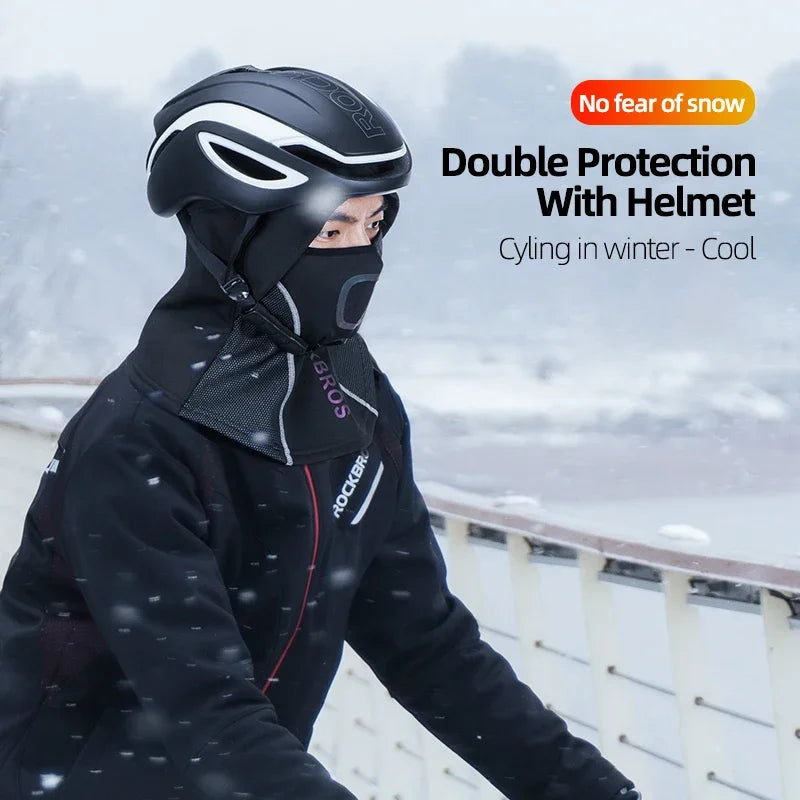 ROCKBROS Winter Face Mask Balaclava For Outdoor Cycling Sports