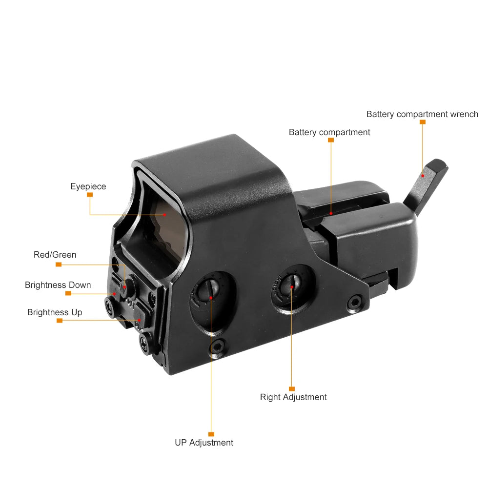 Bestsight Red And Green Dot Hunting Reflex Sight Scope