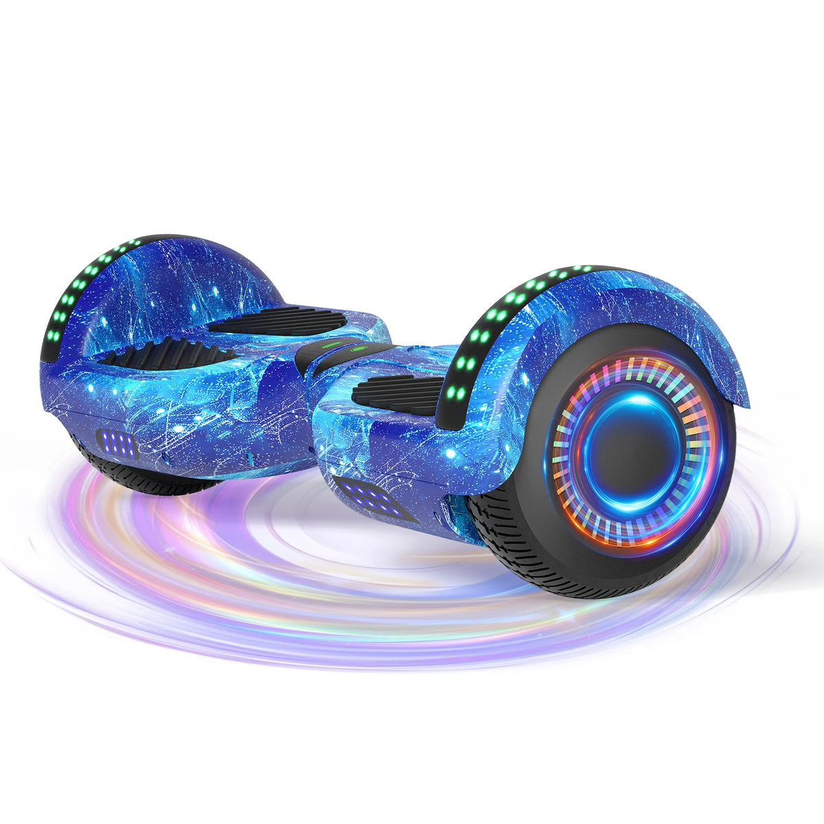 Commugo Self Balancing Hoverboard With Bluetooth Speaker And LED Lights