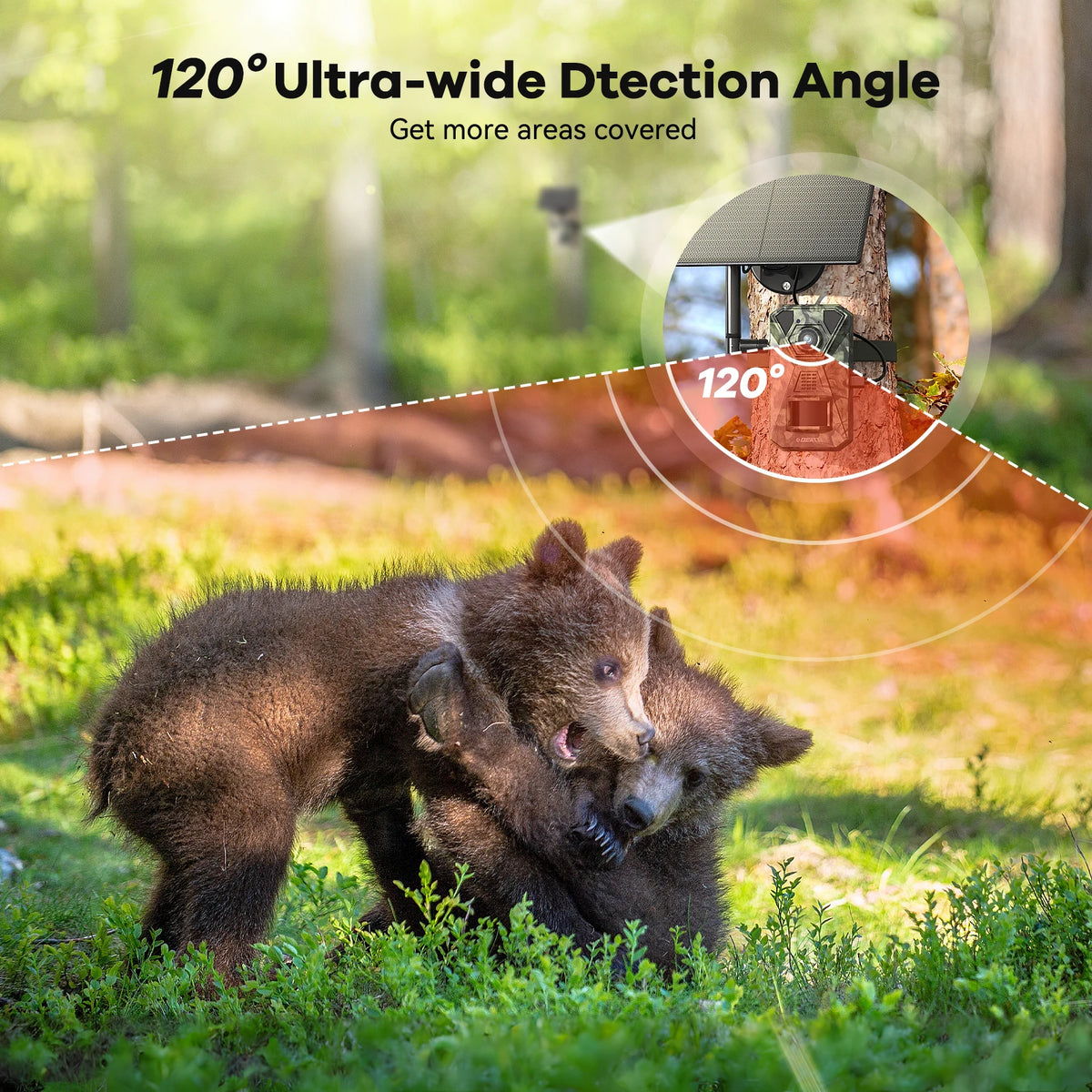 4G LTE Solar Camera Featuring Night Vision And Motion Alerts
