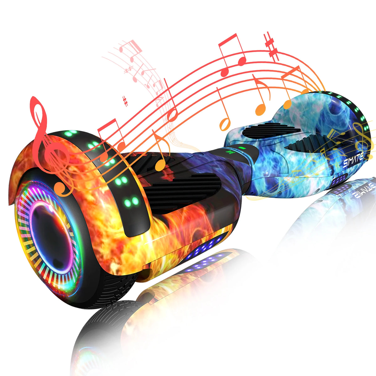 SIMATE P6 All Terrain Hoverboard With Bluetooth And App Control