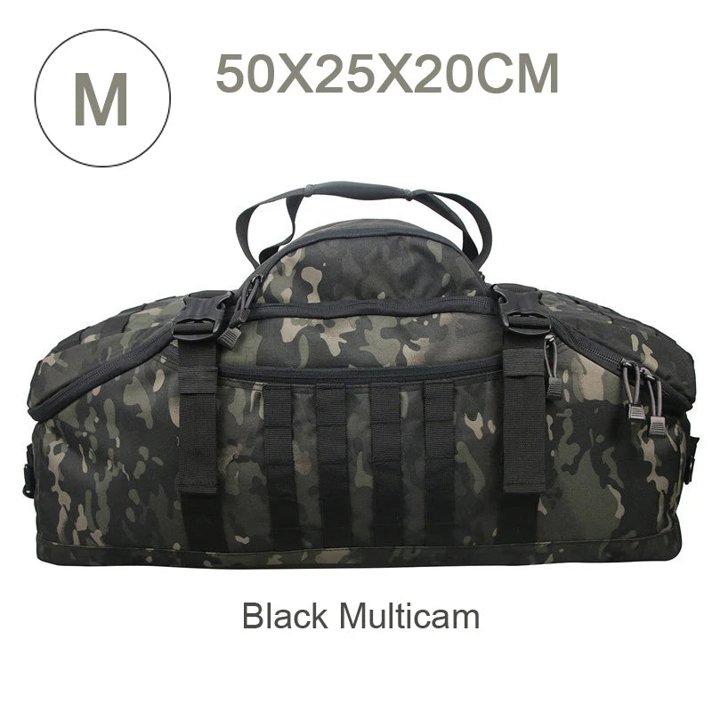 LQARMY Versatile Travel Duffel Bag Waterproof Polyester Weekender