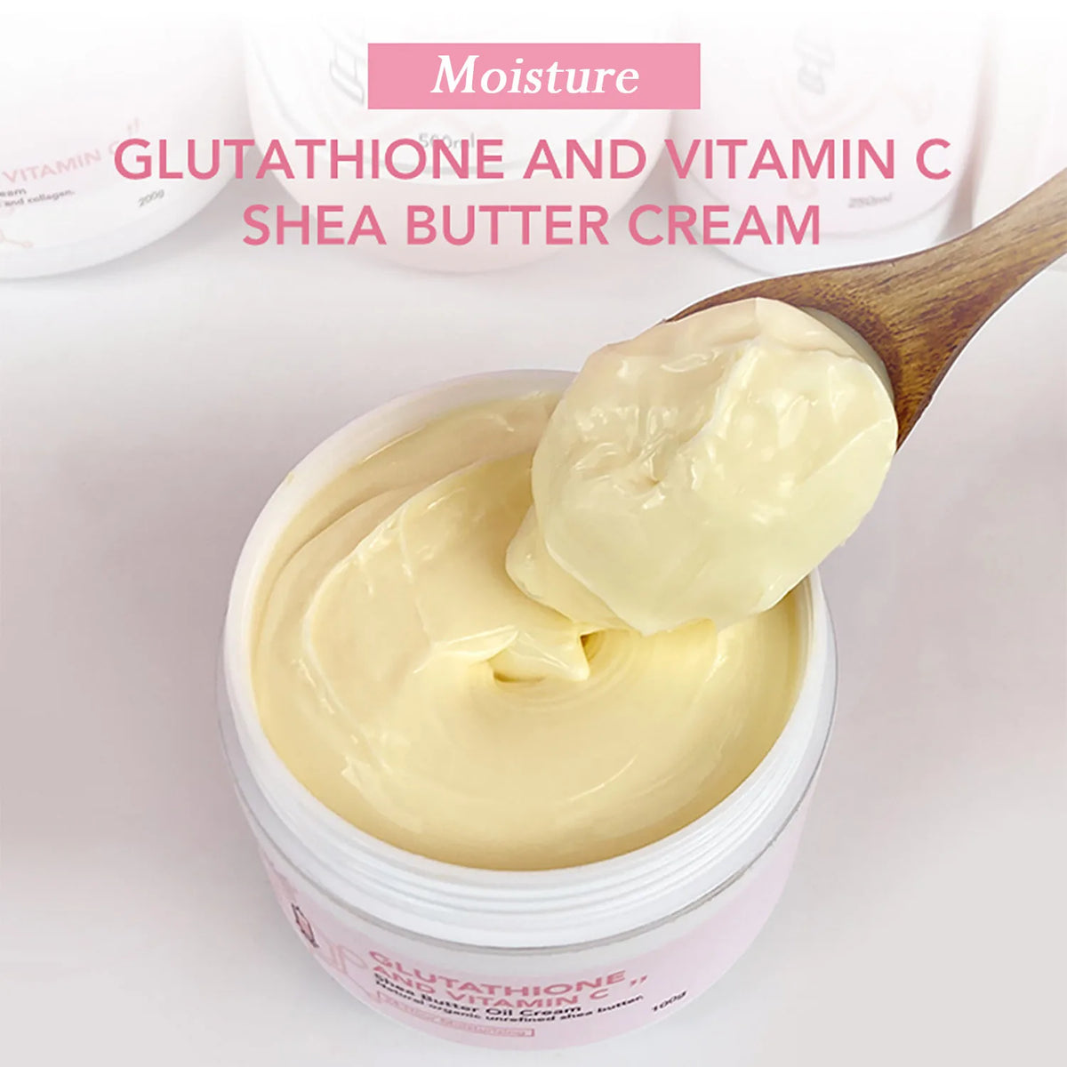 AILKE Whitening Lightening Cream Face Body Shea Butter Hydrating Moisturizer