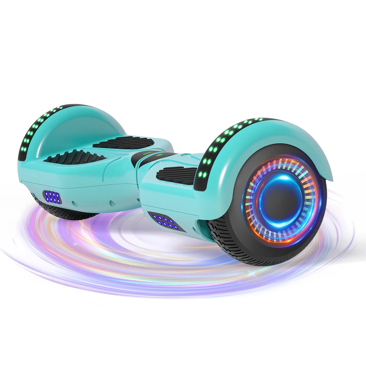 Commugo Self Balancing Hoverboard With Bluetooth Speaker And LED Lights
