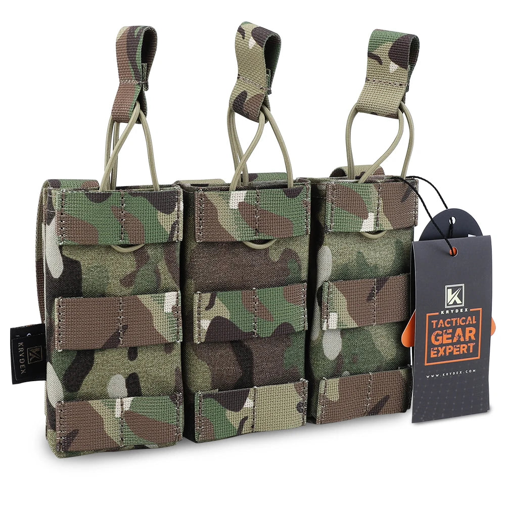 KRYDEX Tactical MOLLE Magazine Pouch For M4 Rifle Systems