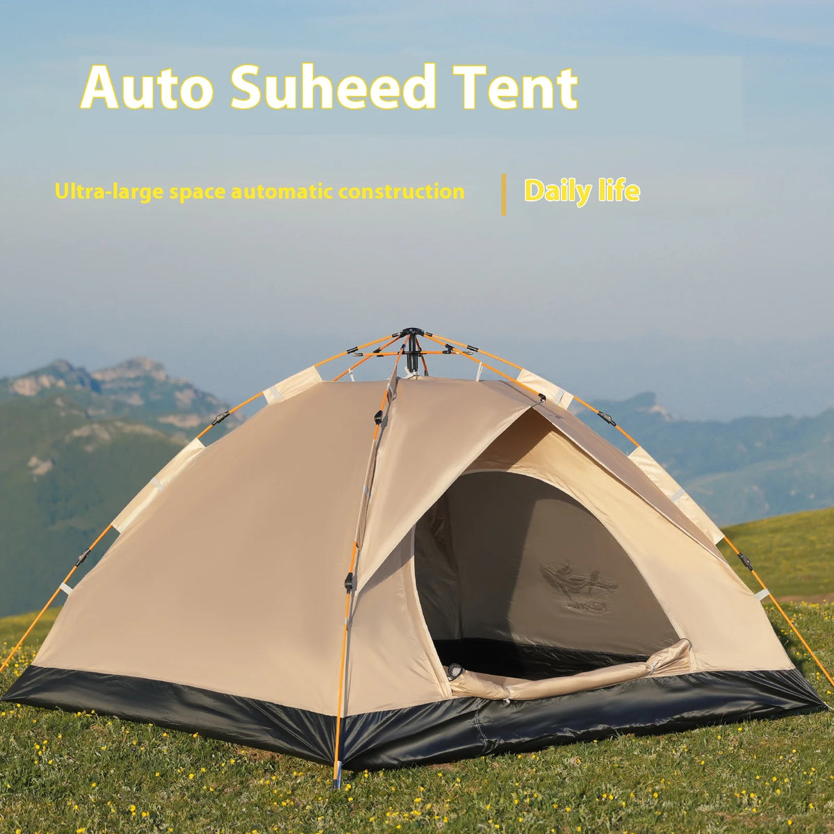 Pakicetus Instant Automatic Sun And Rain Camping Shelter
