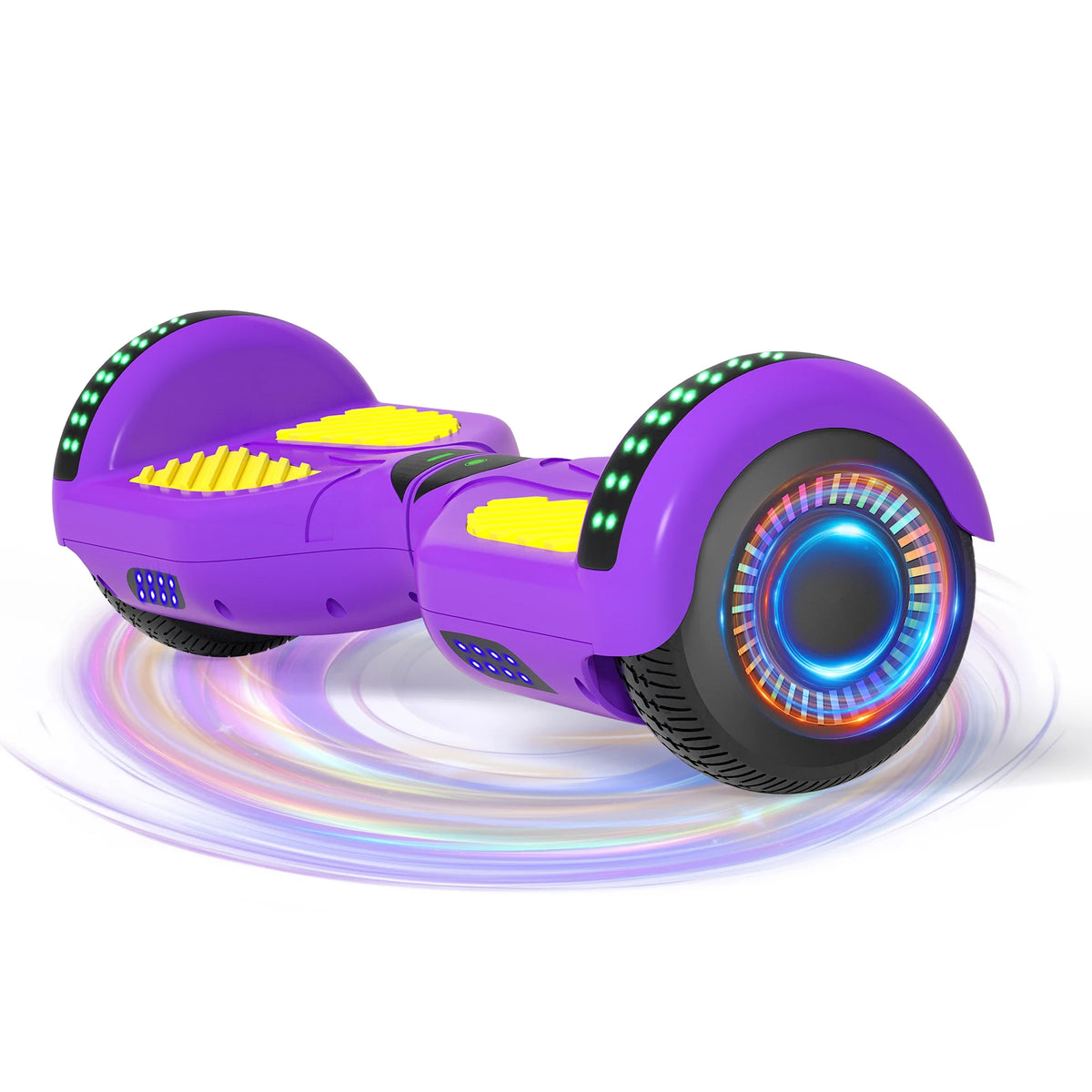 Commugo Self Balancing Hoverboard With Bluetooth Speaker And LED Lights