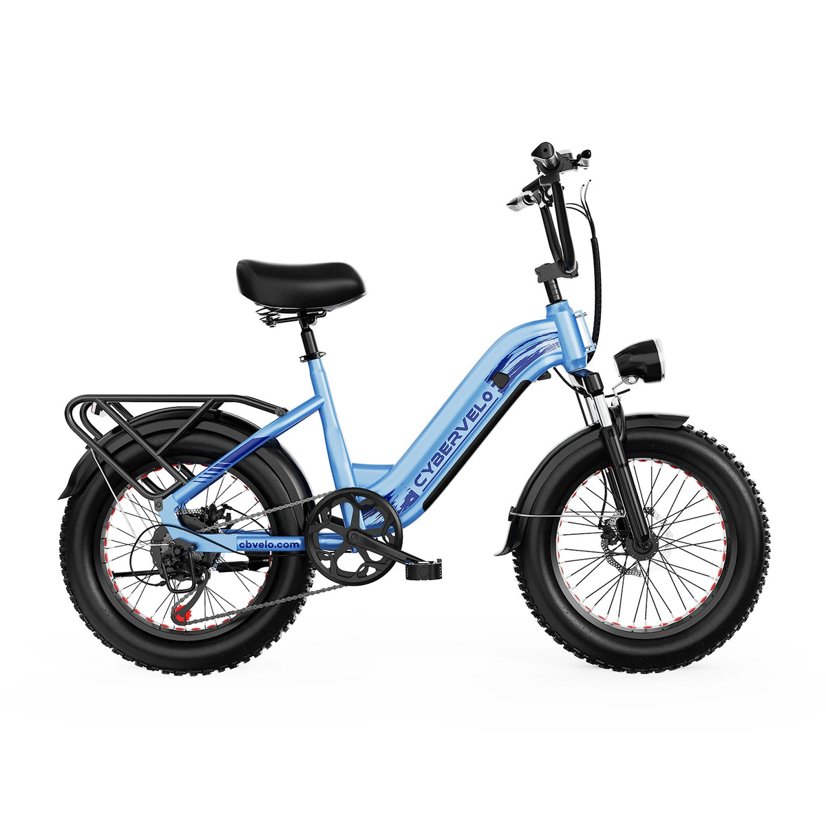 Cybervelo 1500W Step Thru Commuter Electric Bike Long Range