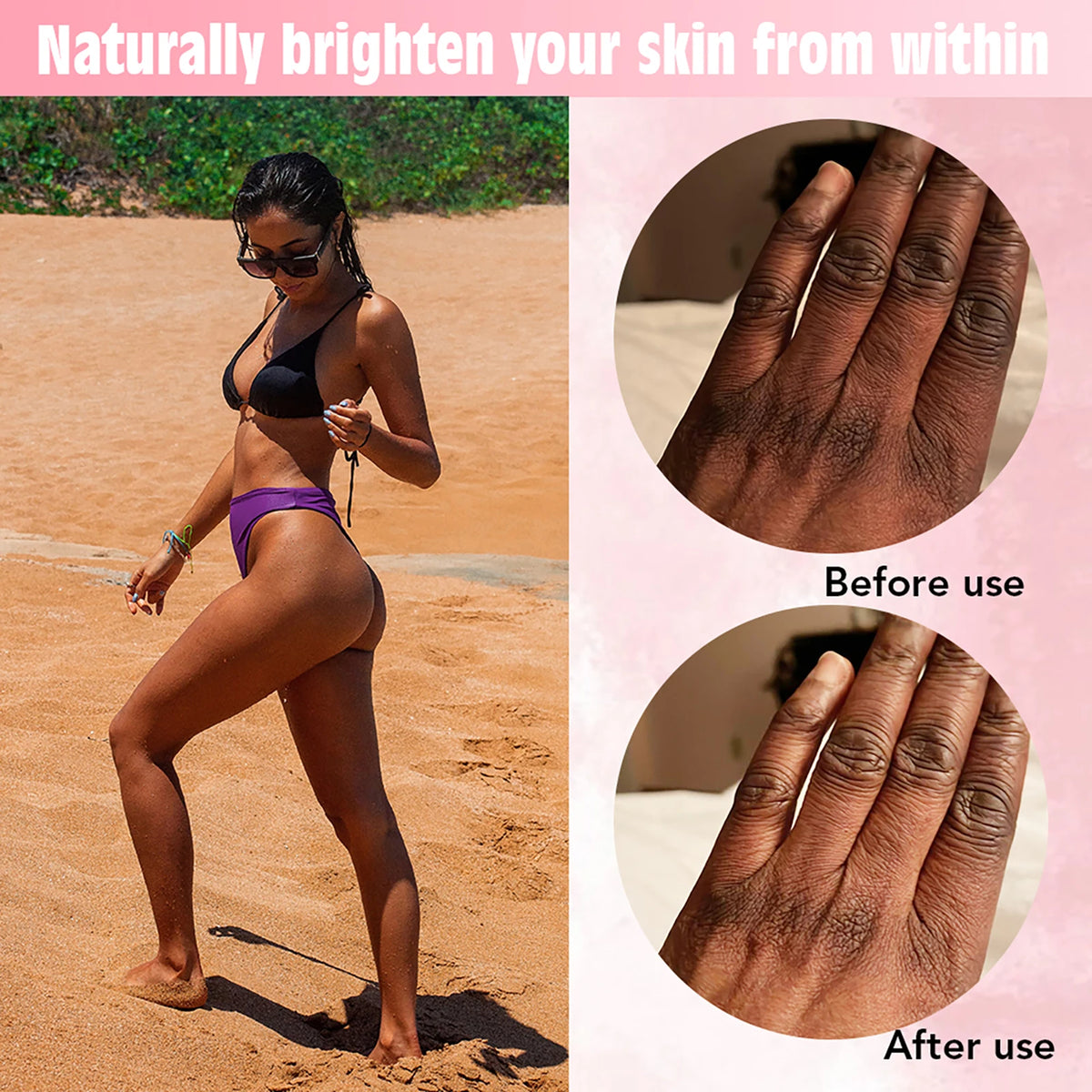 Ailke Vitamin C Glutathione Brightening Body Lotion For Clear Skin
