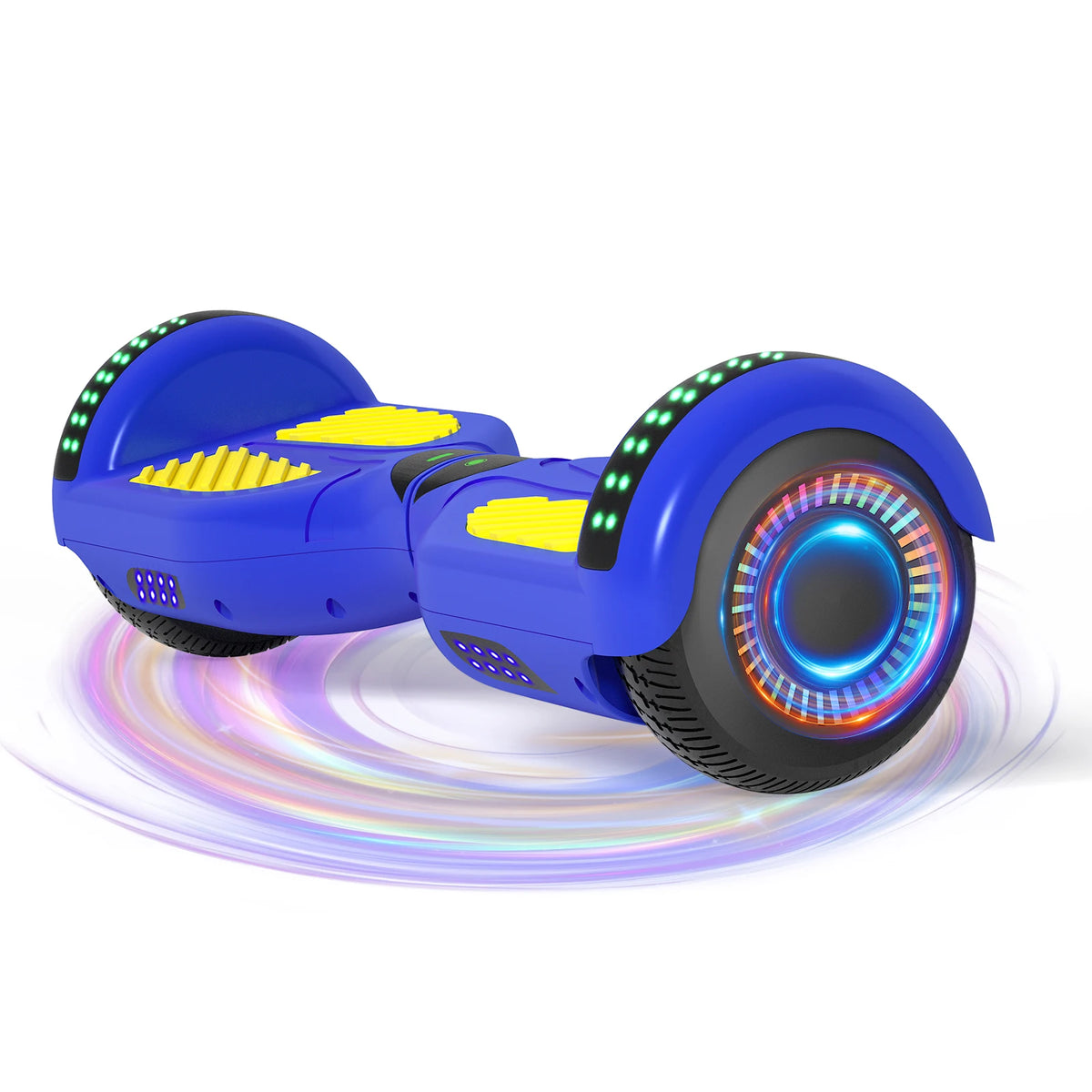 Commugo Self Balancing Hoverboard With Bluetooth Speaker And LED Lights