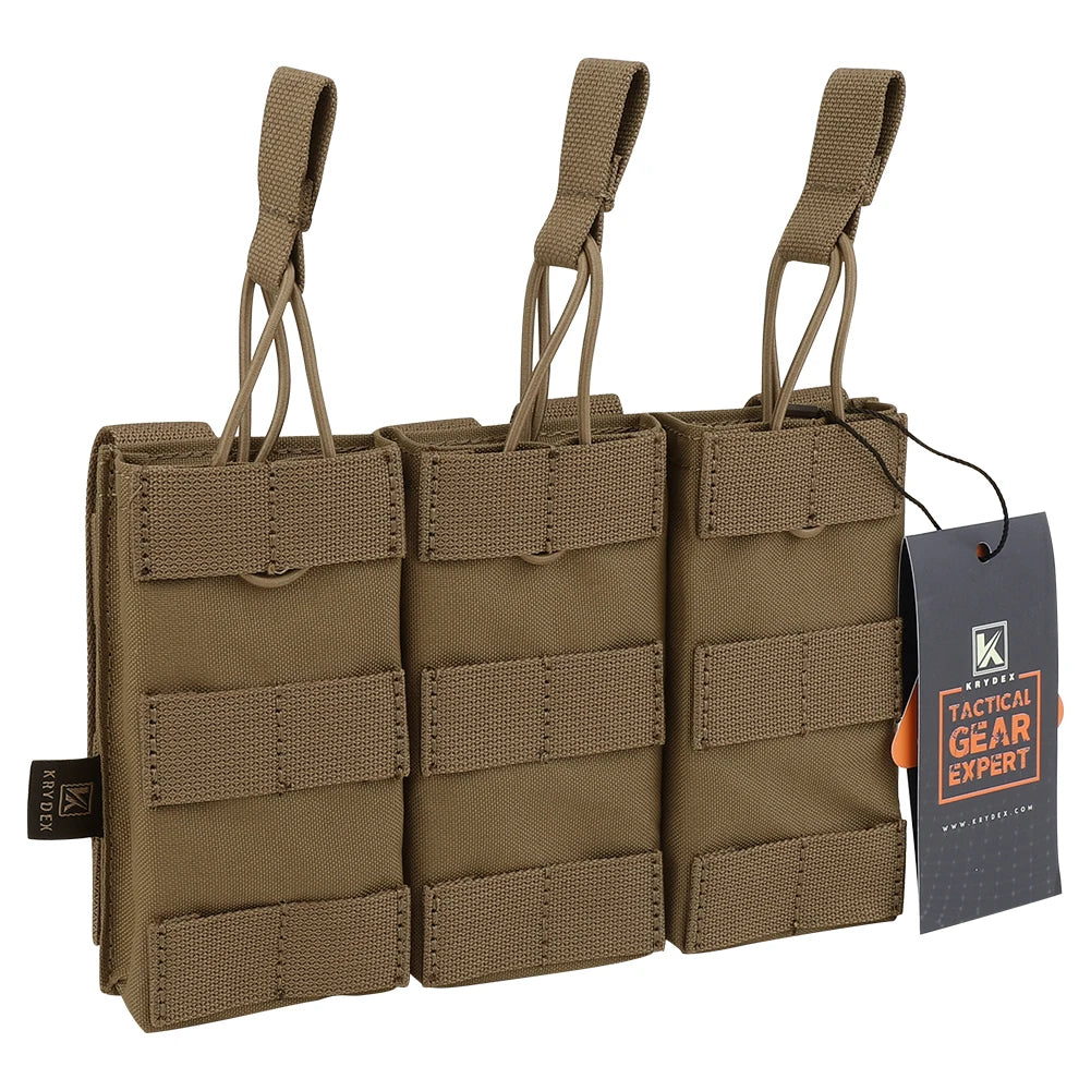 KRYDEX Tactical MOLLE Magazine Pouch For M4 Rifle Systems