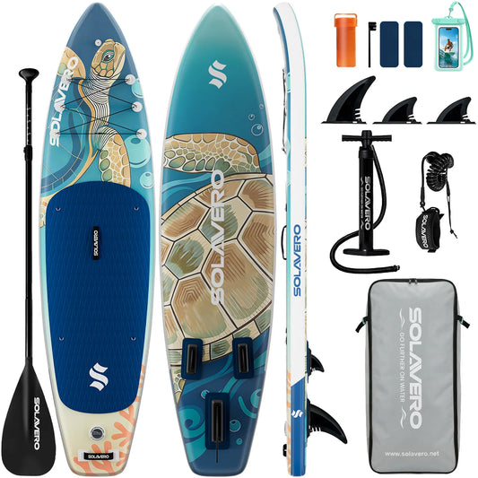 NEBMAAX Inflatable Stand Up Paddle Board With Premium Accessories