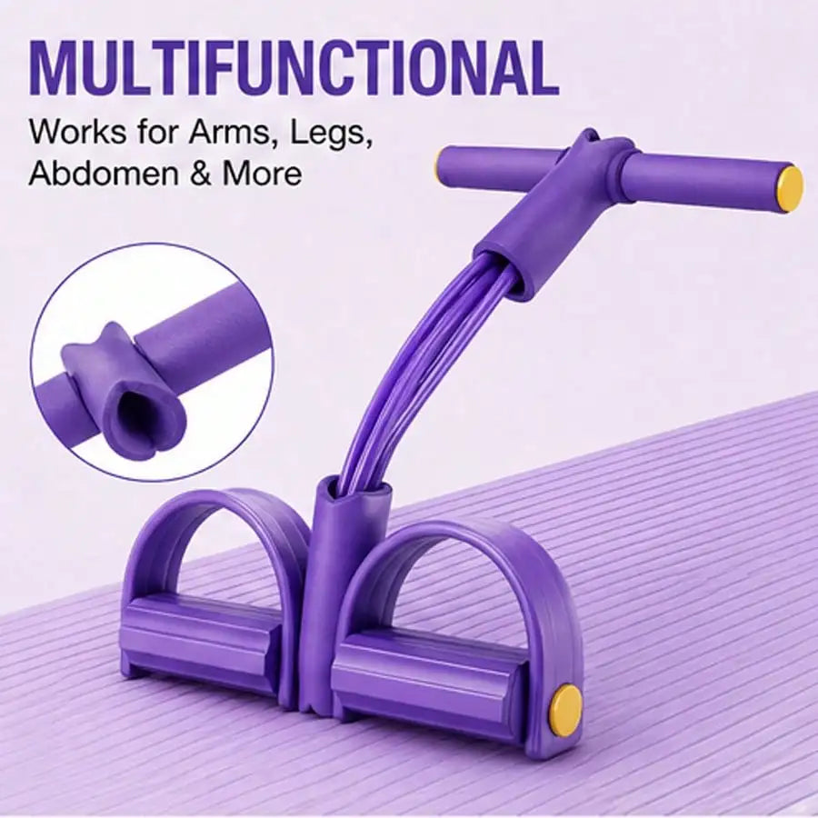 Upgraded Resistance Bands With Comfortable Grip For Home Fitness