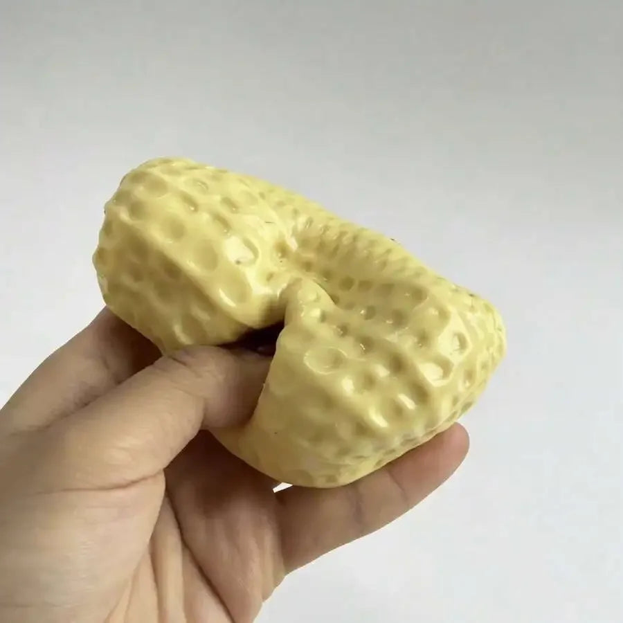 Peanut Silicone Squeeze Fidget Toy For Stress Relief And Relaxation