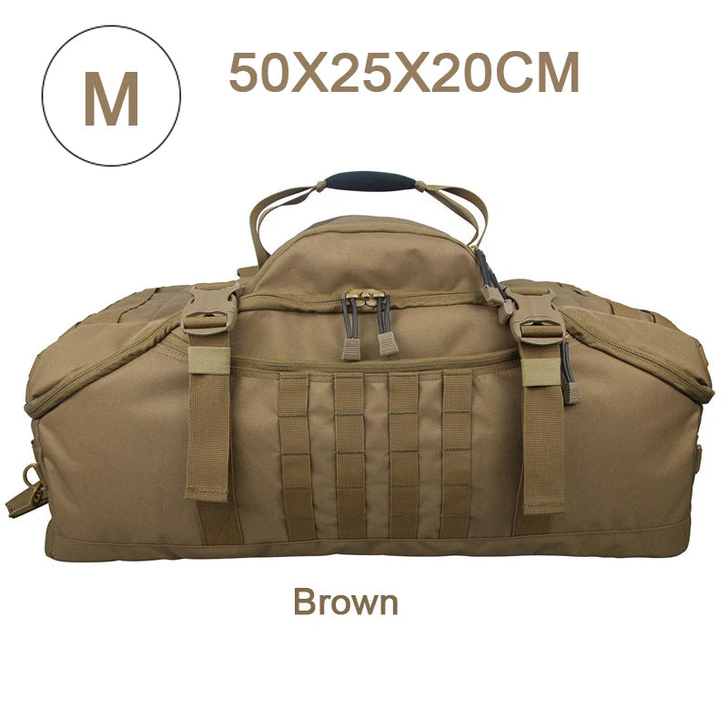 LQARMY Versatile Travel Duffel Bag Waterproof Polyester Weekender
