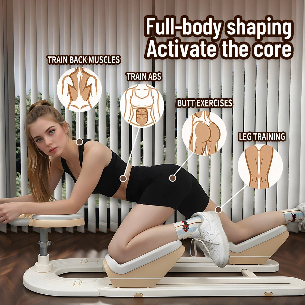 Spine Twist And Stretch Trainer For Core Activation And Flexibility