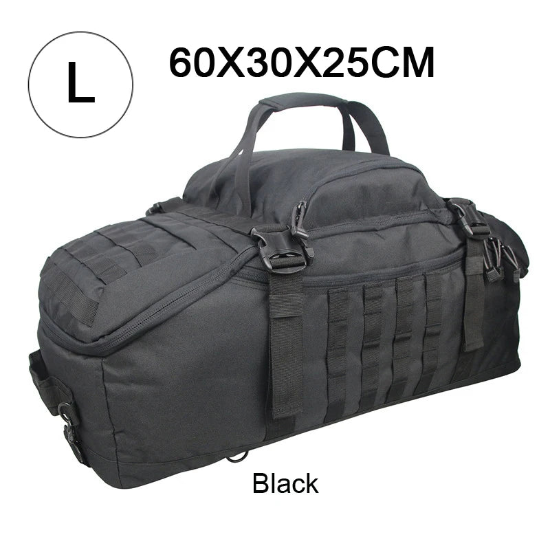 LQARMY Versatile Travel Duffel Bag Waterproof Polyester Weekender