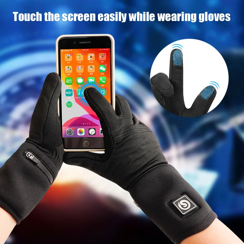 Savior Heat Rechargeable Heated Gloves For Men And Women