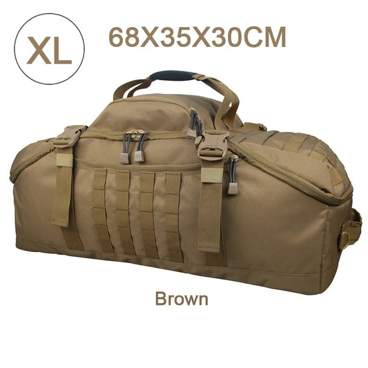 LQARMY Versatile Travel Duffel Bag Waterproof Polyester Weekender