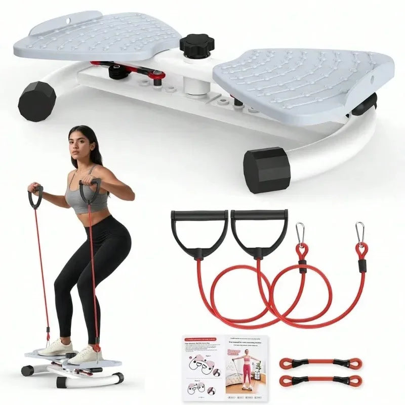 Twist Waist Disc With Resistance Bands For Home Fitness Training