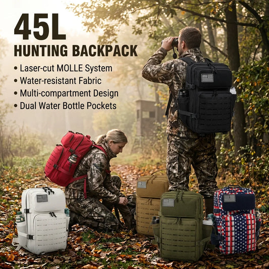 ReFire Gear Tactical Hunting Backpack With MOLLE Webbing
