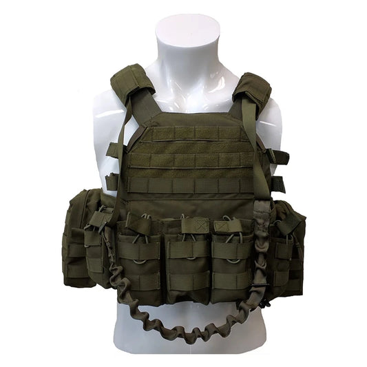 Lqarmy Adjustable Modular Plate Carrier Tactical Vest For Hunting