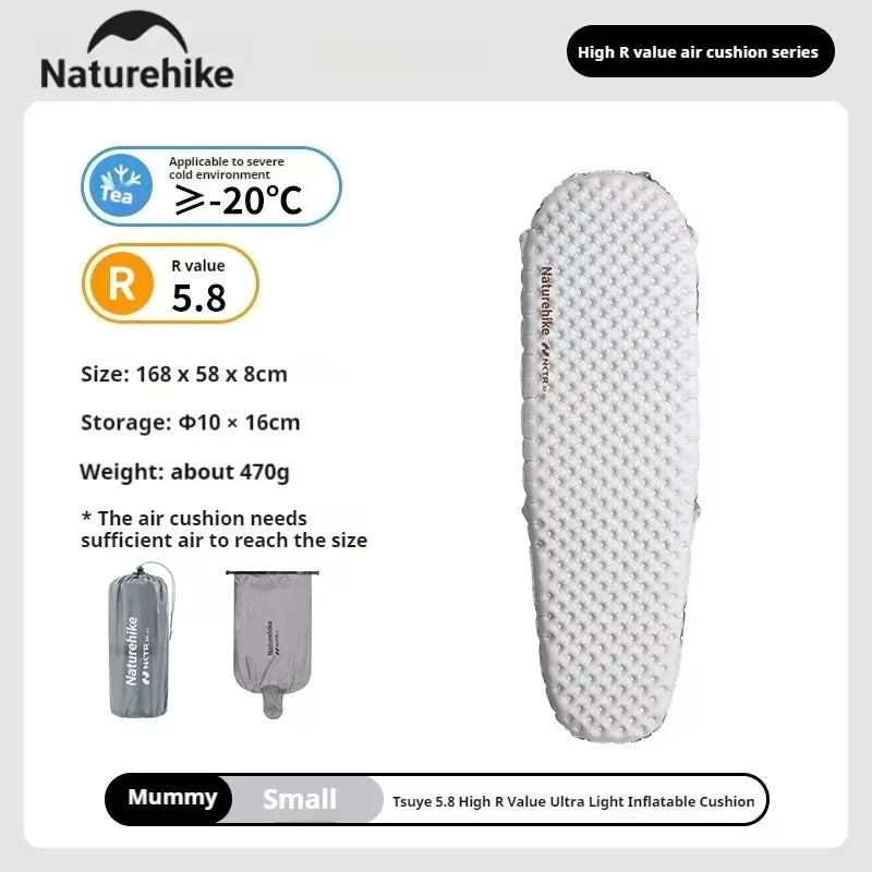 Naturehike Premium Inflatable Sleeping Pad Camping Mat