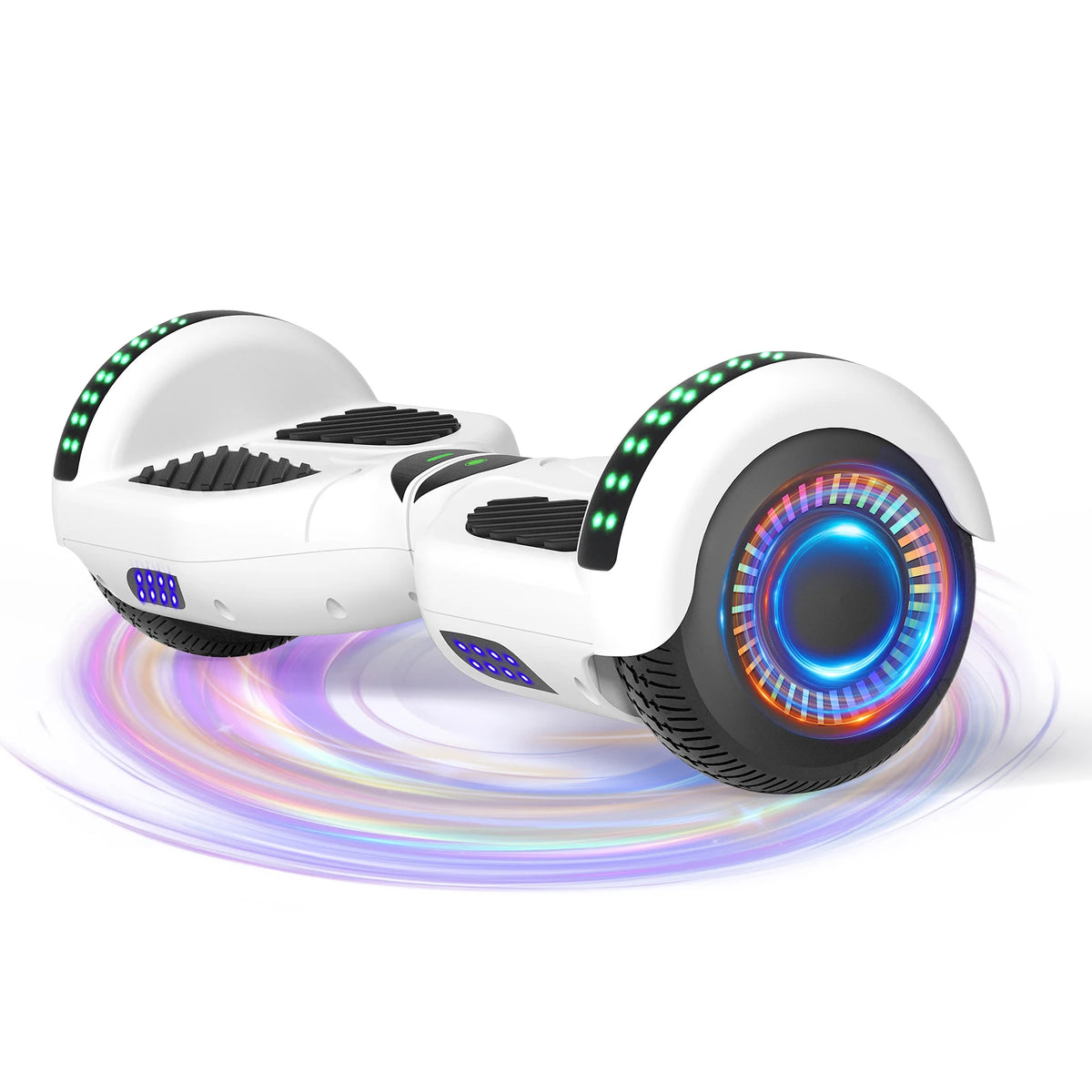 Commugo Self Balancing Hoverboard With Bluetooth Speaker And LED Lights