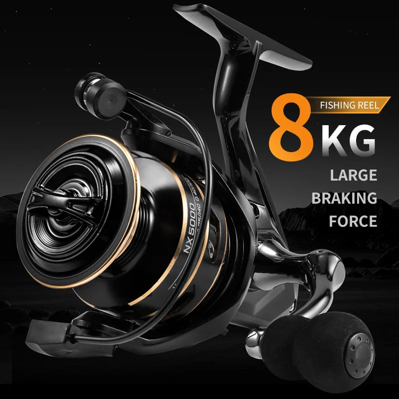 J-BARZILLAI NX Spinning Fishing Reel for Ocean and Boat Angling