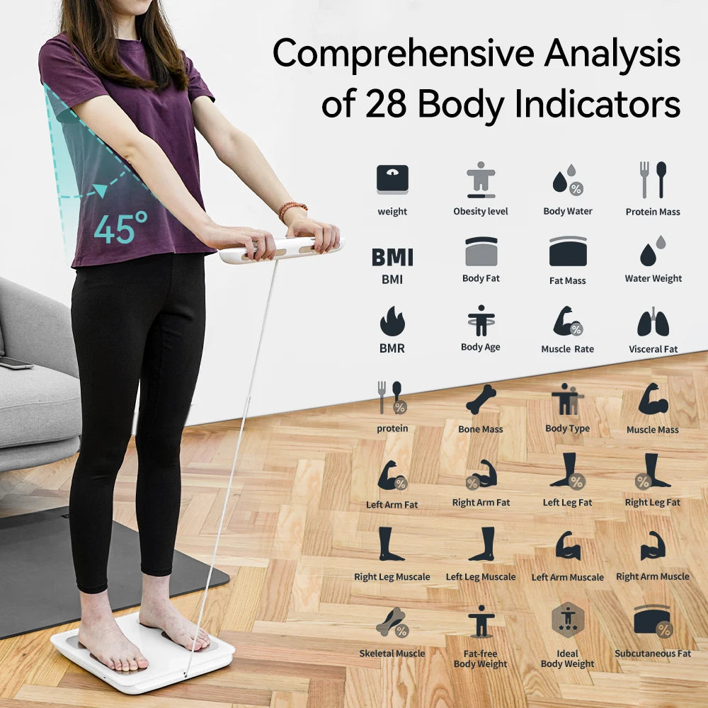 Smart Digital Scale With App Sync For Body Composition Analysis