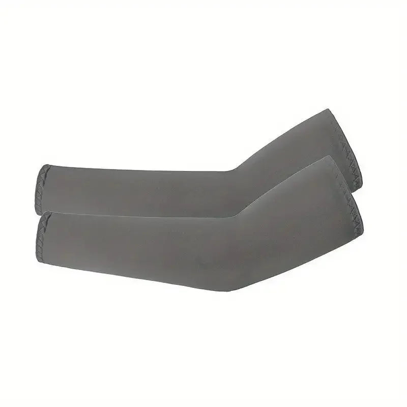 Cooling Ice Silk Arm Sleeves For Sun Protection While Outdoors