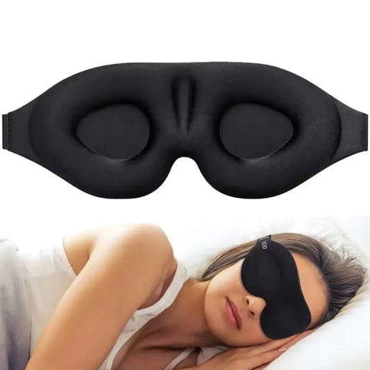Contoured 3D Sleep Eye Mask Light Blocking Unisex Blindfold