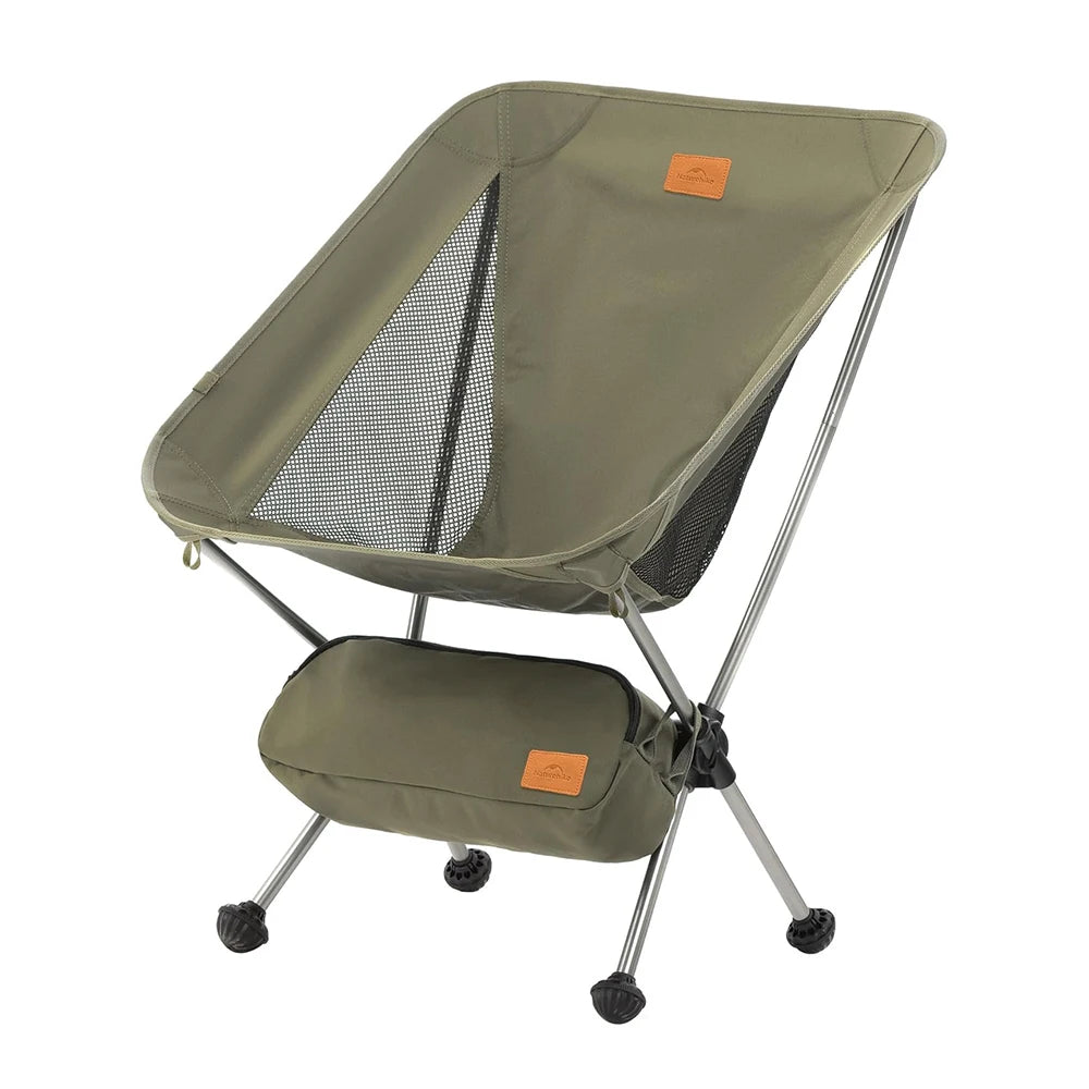 Naturehike Portable Folding Camping Chair With Anti Sinking Feet