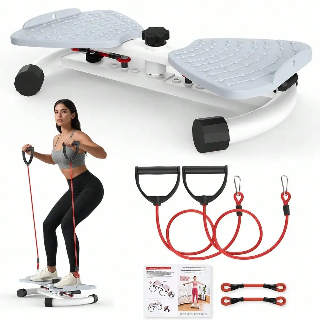Twist Waist Disc With Resistance Bands For Home Fitness Training