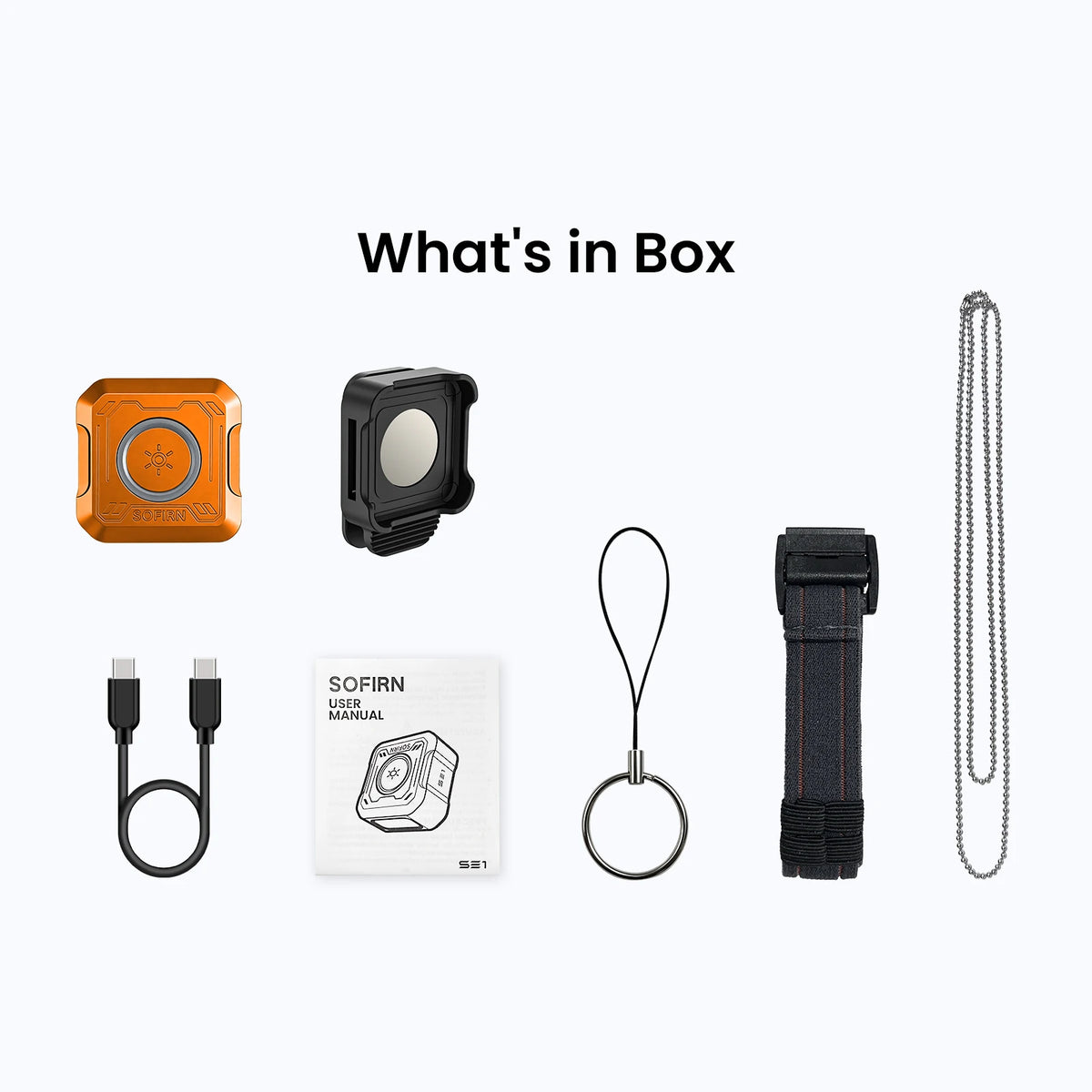 Sofirn SE1 300 Lumen Pocket Flashlight With RGB Signal Ring