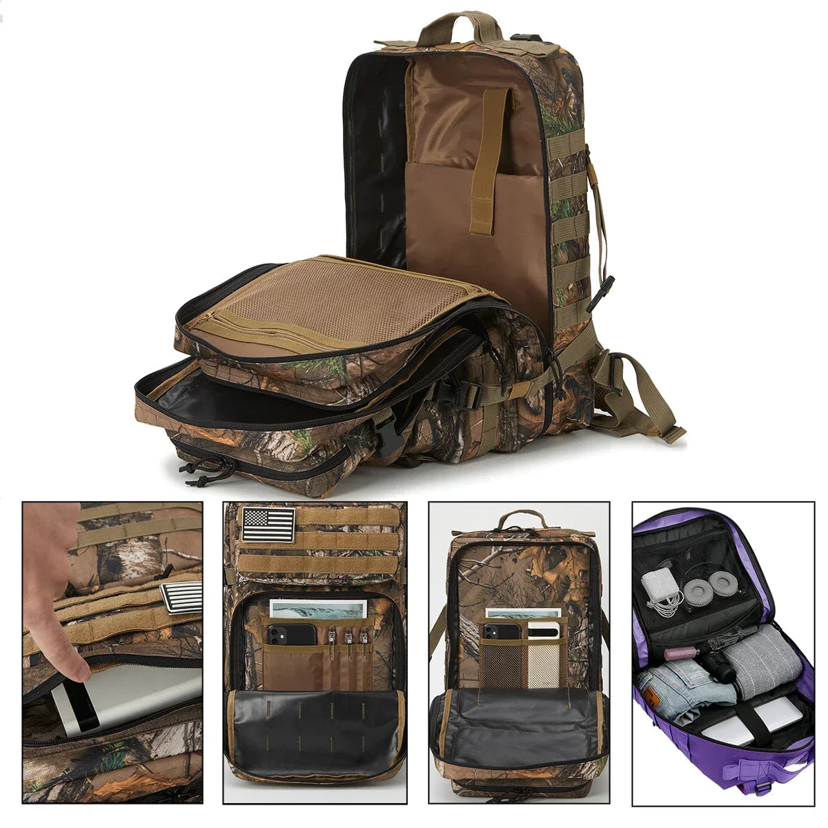 ReFire Gear Tactical Hunting Backpack For Outdoor Camping And Trekking