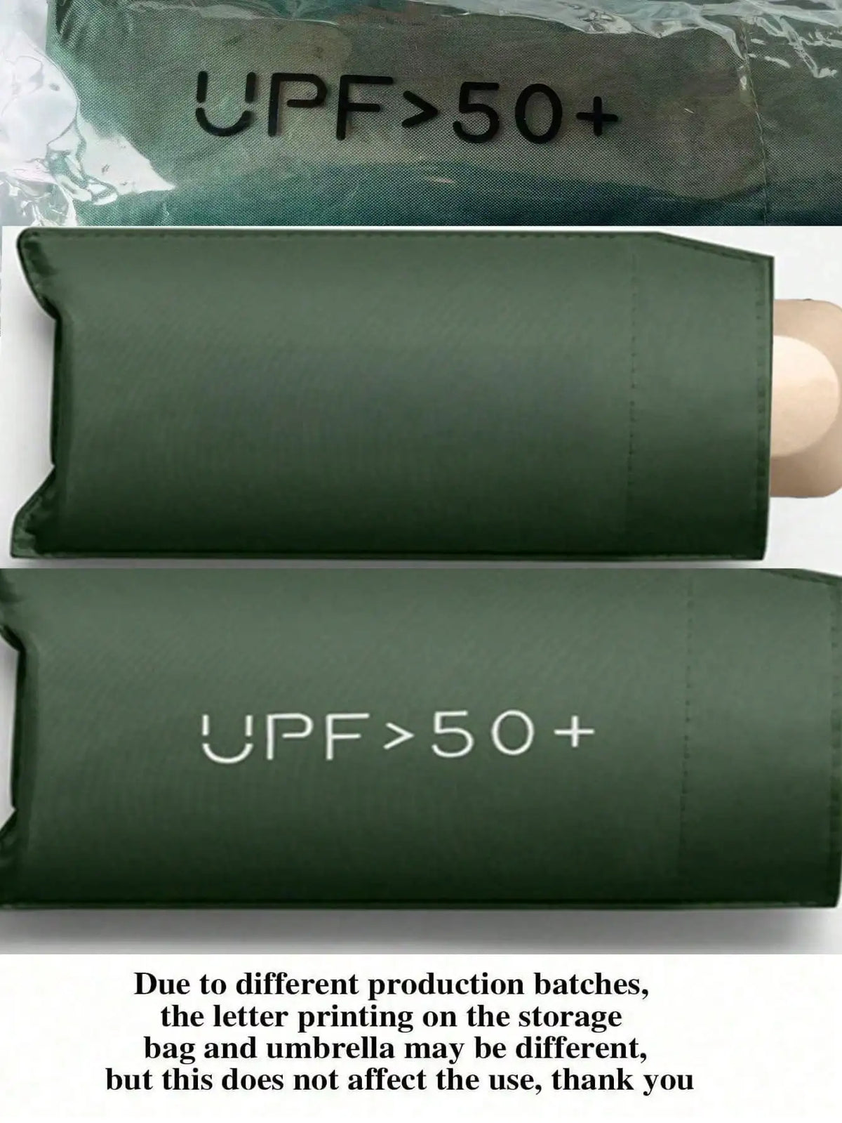Foldable Travel Umbrella With UV Protection And Portable Storage Bag