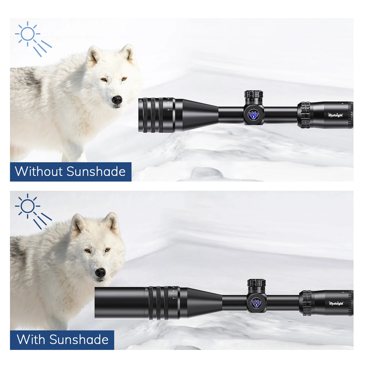 Bestsight Illuminated Reticle Riflescope For Tactical Hunting