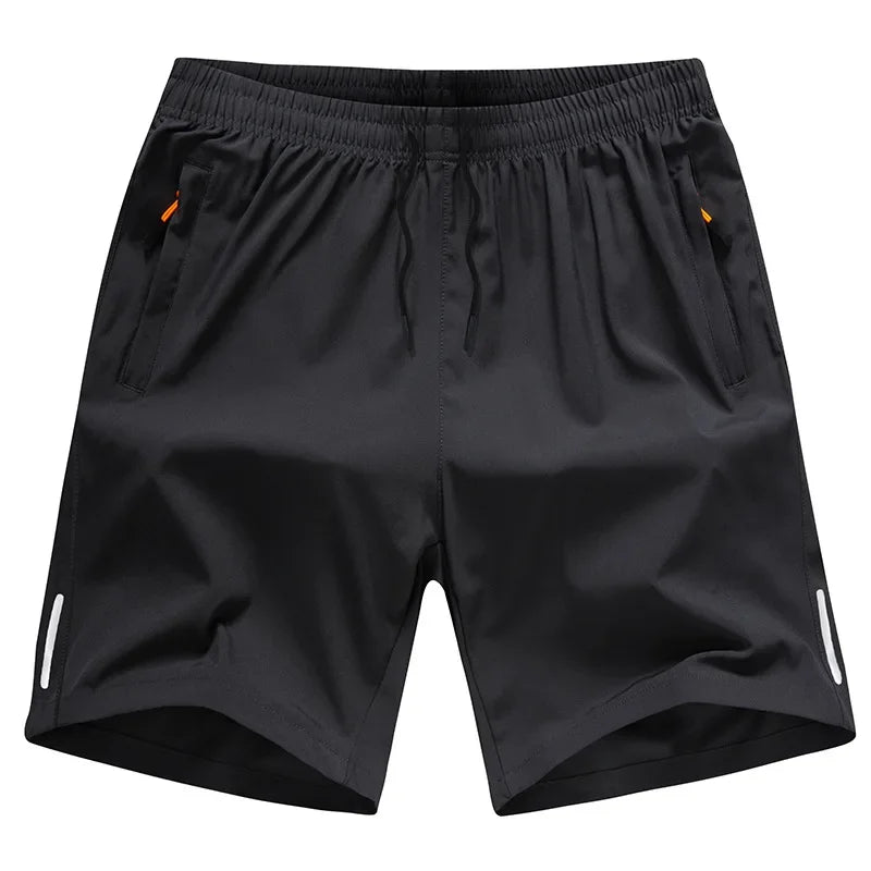 Ice Silk Quick Dry Athletic Shorts For Running Gym Fitness