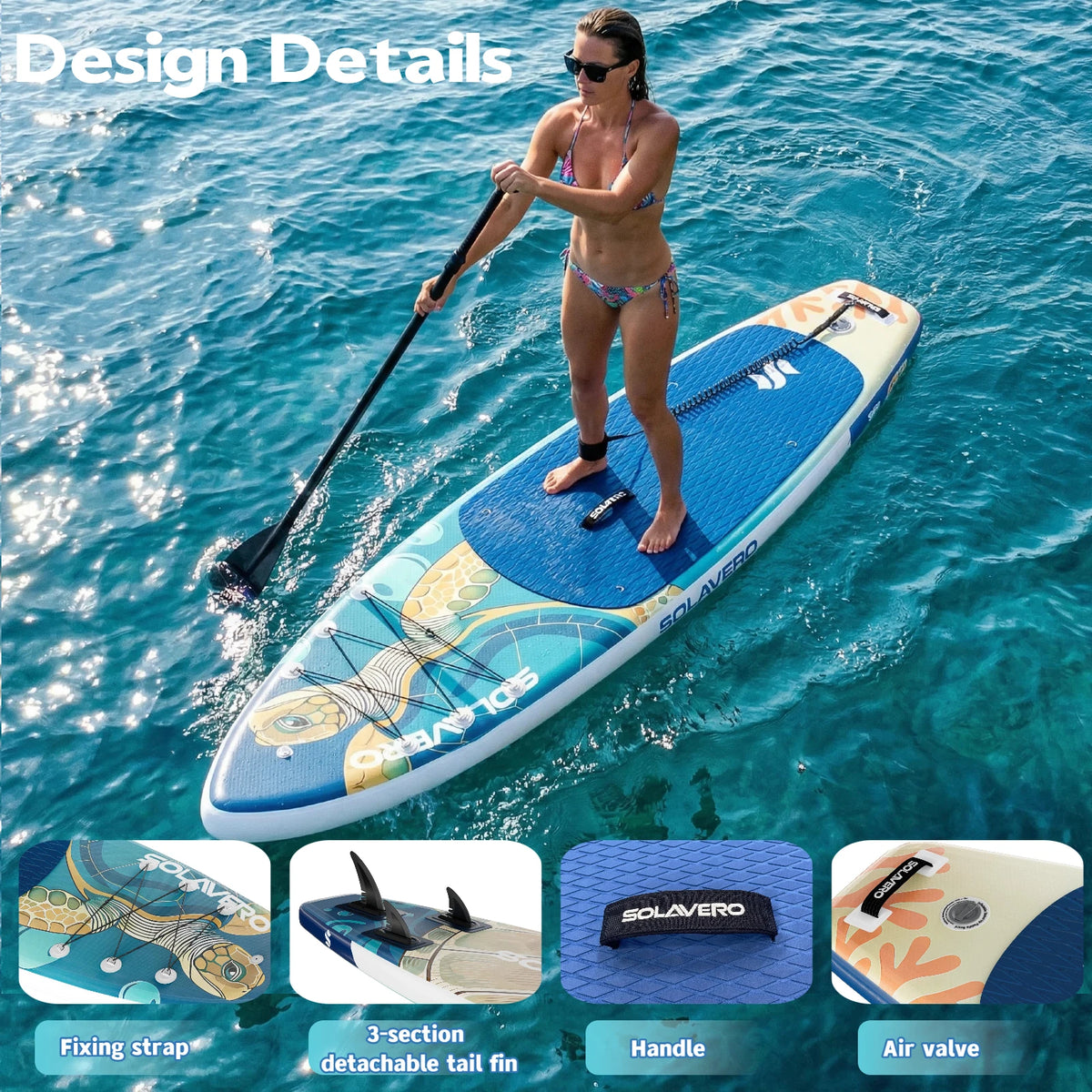NEBMAAX Inflatable Stand Up Paddle Board With Premium Accessories