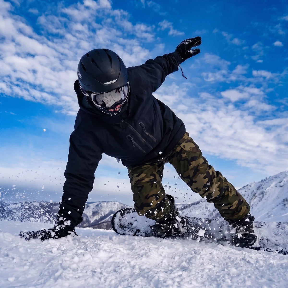 XCMAN Men All Mountain Snowboard With Camber Rocker Design